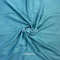 Crinkle Silk - Aqua #67
