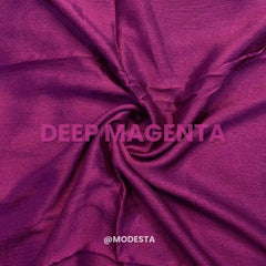 Crinkle Silk - Deep Magenta #20