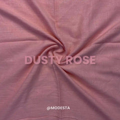 Turkish Lawn Hijab - Dusty Rose