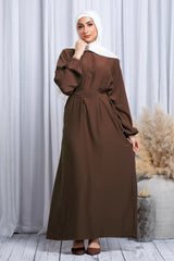 Essential Abaya - Brown