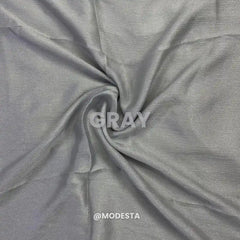 Crinkle Silk - Gray #A9
