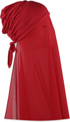 Instant Chiffon Hijab - Red