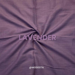 Turkish Lawn Hijab - Lavender