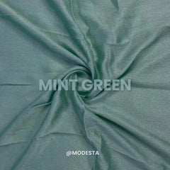 Crinkle Silk - Mint Green #69