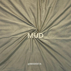 Plain Jersey Hijab - Mud