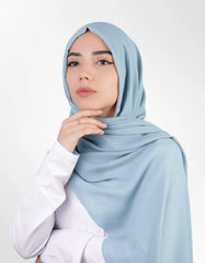 Modal Lawn Hijab - Baby Blue