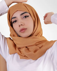 Modal Lawn Hijab - Caramel