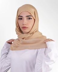 Modal Lawn Hijab - Khaki