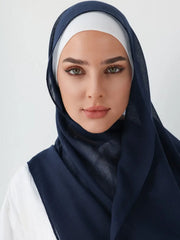 Modal Hijab - Navy Blue