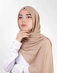 Modal Lawn Hijab - Nude Sand