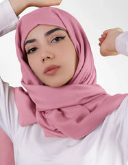 Modal Lawn Hijab - Pink