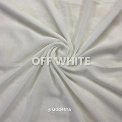 Plain Georgette - Off White #26