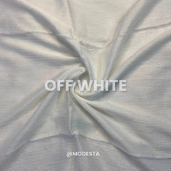 Crinkle Silk - Off White #26