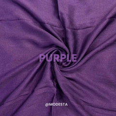 Crinkle Silk - Purple #7