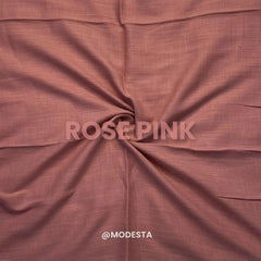Turkish Lawn Hijab - Rose Pink