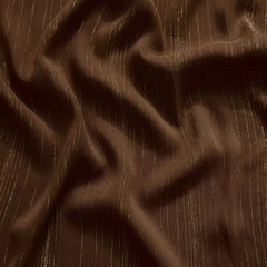 Sparkling Georgette Hijab - Brown