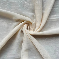 Sparkling Georgette Hijab - Cream