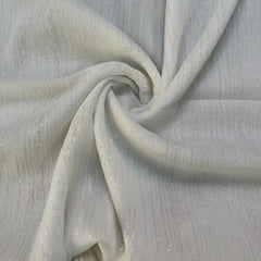 Sparkling Georgette Hijab - White