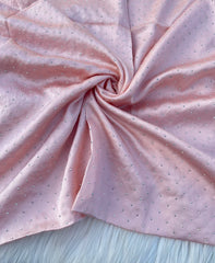 Stone Silk Hijab - Baby Pink