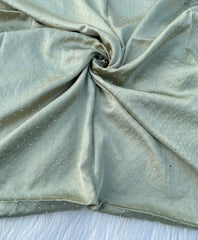 Stone Silk Hijab - Olive