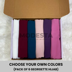 Georgette - Bundle of 6