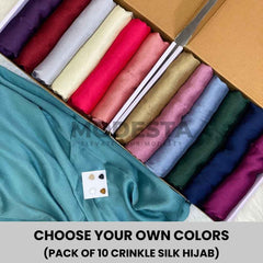 Crinkle Silk - Bundle Of 10