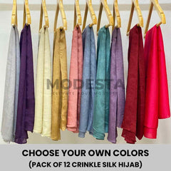 Crinkle Silk - Bundle Of 12