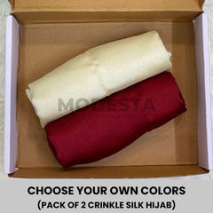Crinkle Silk - Bundle Of 2