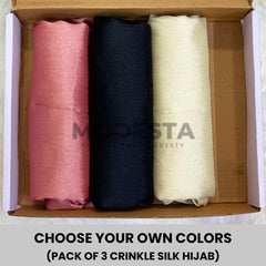 Crinkle Silk - Bundle Of 3