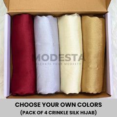 Crinkle Silk - Bundle Of 4