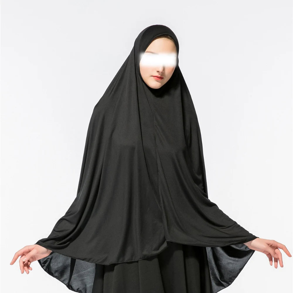 Premium Namaz Scarf - Black