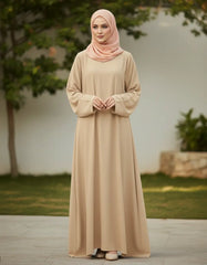 Essential Abaya - Beige