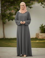 Essential Abaya - Grey