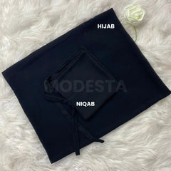 Hijab Naqab Set - Black