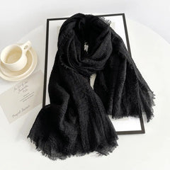 Crimps Hijab - Black