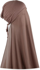 Instant Chiffon Hijab - Pine Bark
