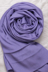 Matt Silk Hijab - Lavender