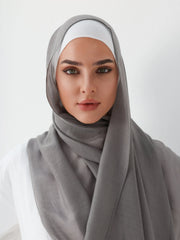 Modal Hijab - Grey