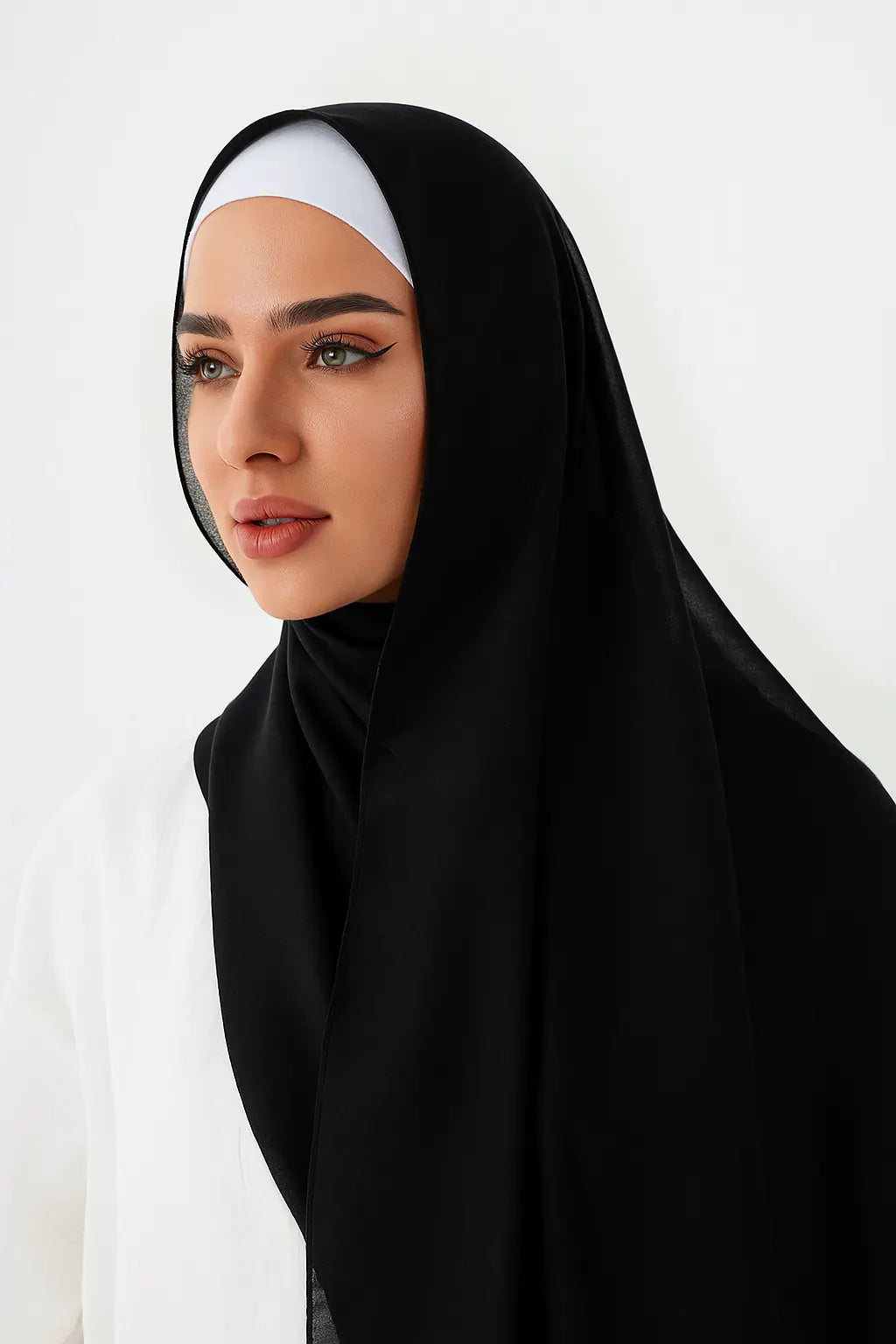 Modal Hijab - Black