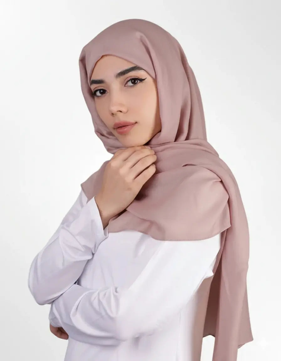 Modal Lawn Hijab - Mauve
