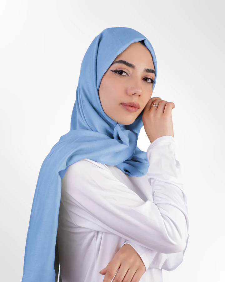 Modal Lawn Hijab - Sky Blue