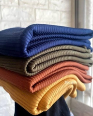 Ribbed Jersey Hijab - Bundle of 12