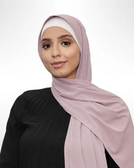 Ribbed Jersey Hijab - Hemp