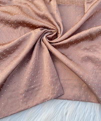 Stone Silk Hijab - Caramel