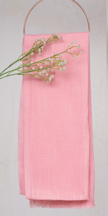 Turkish Lawn Hijab - Blush Pink