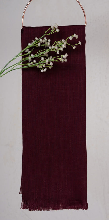 Turkish Lawn Hijab - Burgundy