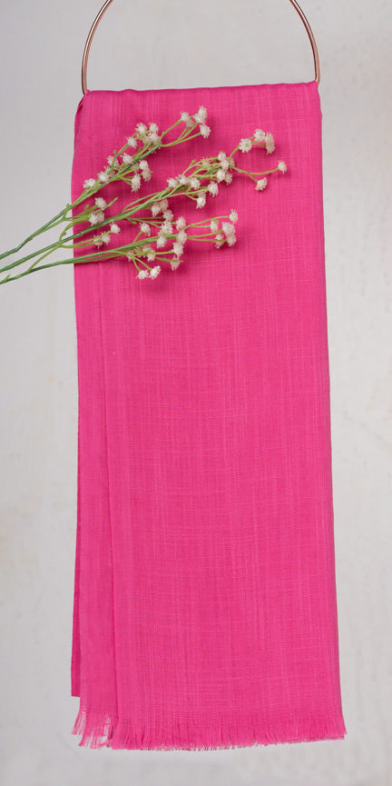 Turkish Lawn Hijab - Hot Pink