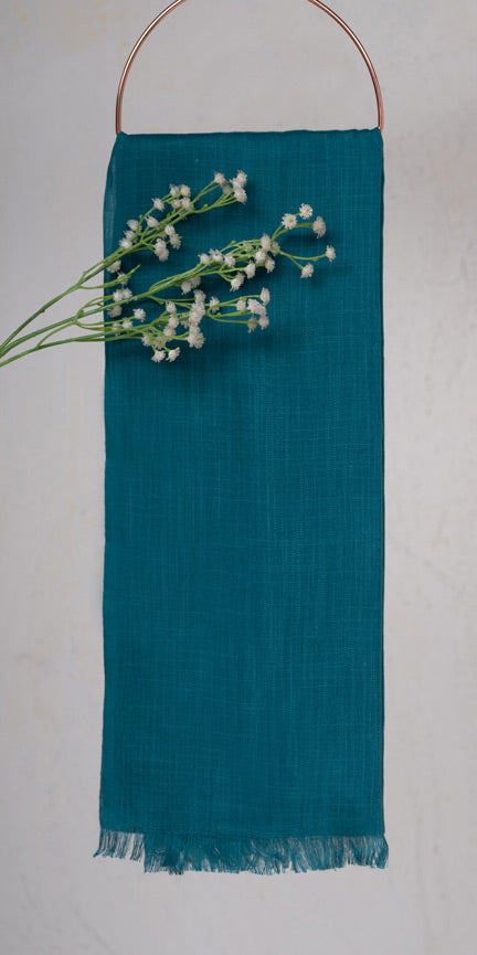 Turkish Lawn Hijab - Teal