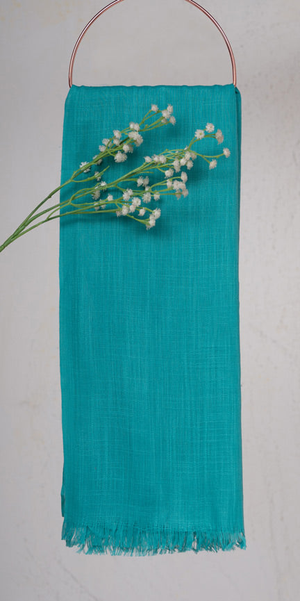 Turkish Lawn Hijab - Turquoise