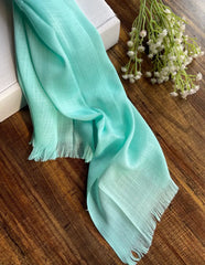 Turkish Lawn Hijab - Sea Foam